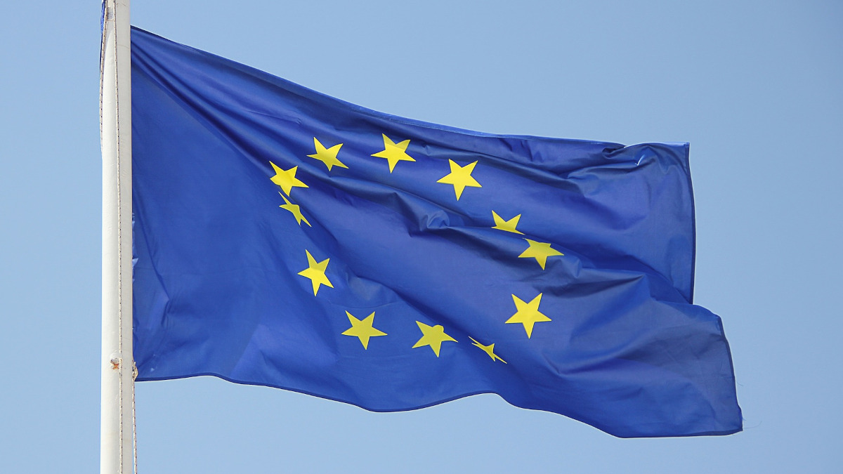 Symbolbild Europa. Europa-Flagge. Bild: Stadt Krefeld, Presse und Kommunikation, pixabay