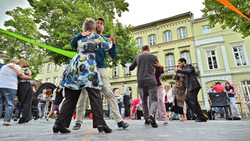 Impressionen der Milonga auf dem Westwall. Bild: Stadt Krefeld, Presse und Kommunikation, Andreas Bischof