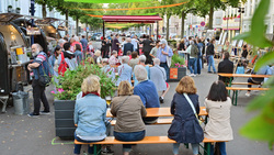 Impressionen der Milonga auf dem Westwall. Bild: Stadt Krefeld, Presse und Kommunikation, Andreas Bischof