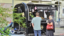 Impressionen vom Westwallmarkt. Bild: Stadt Krefeld, Presse und Kommunikation, Andreas Bischof