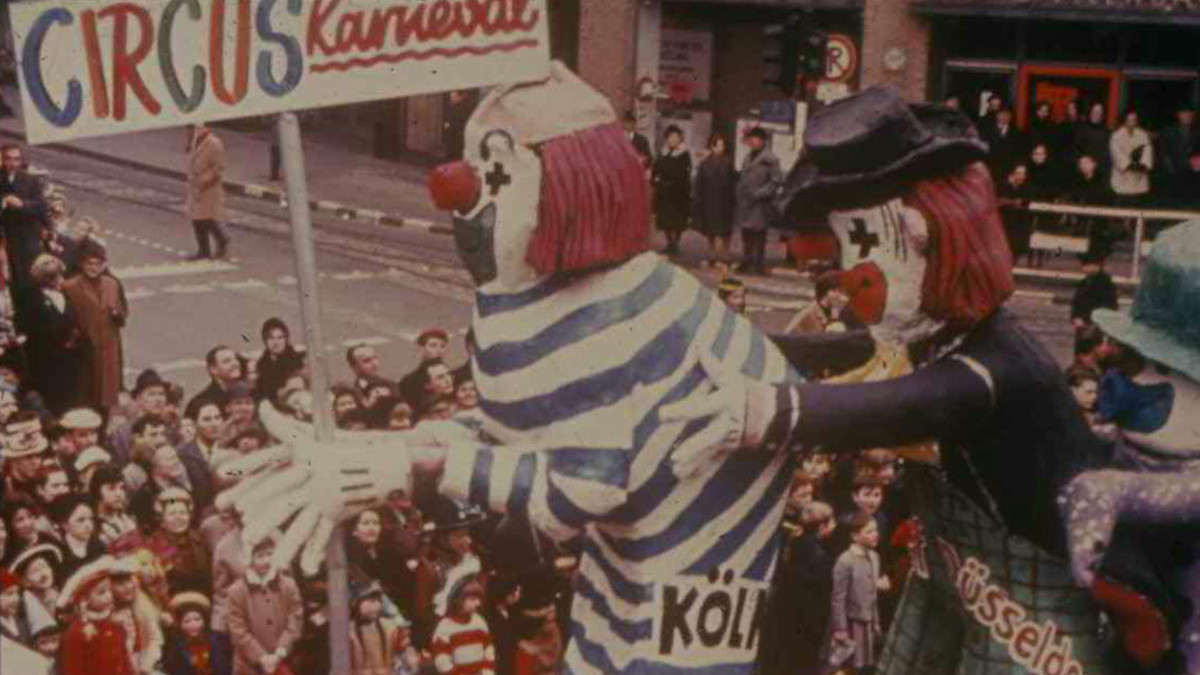 Karneval in Krefeld - historisch. Fotos: Stadt Krefeld, Stadtarchiv