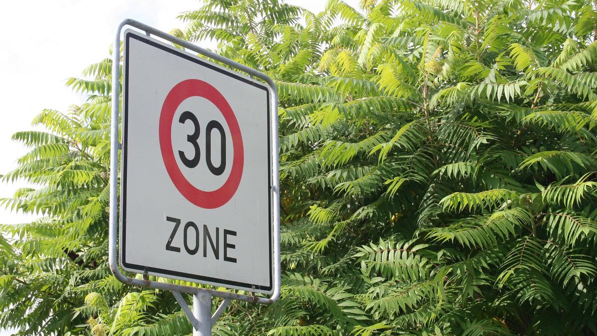 Symbolbild einer Tempo-30-Zone. Bild: pixabay